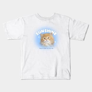 Cat sunshine Kids T-Shirt